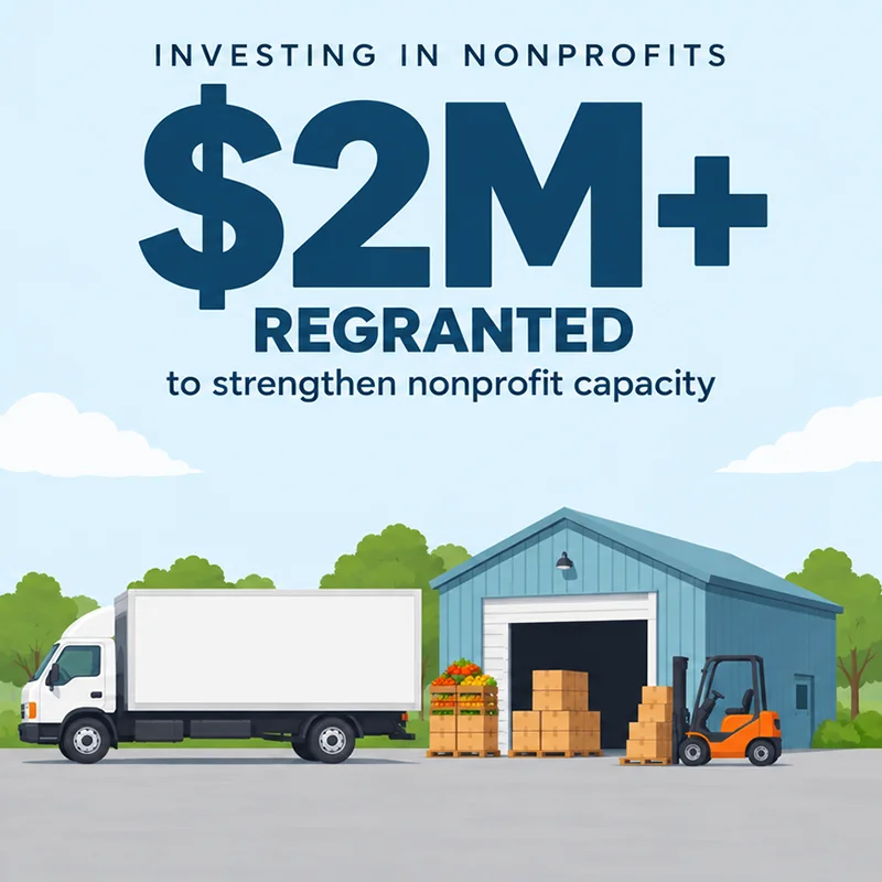 Over $2 million regranted to strengthen nonprofit capacity