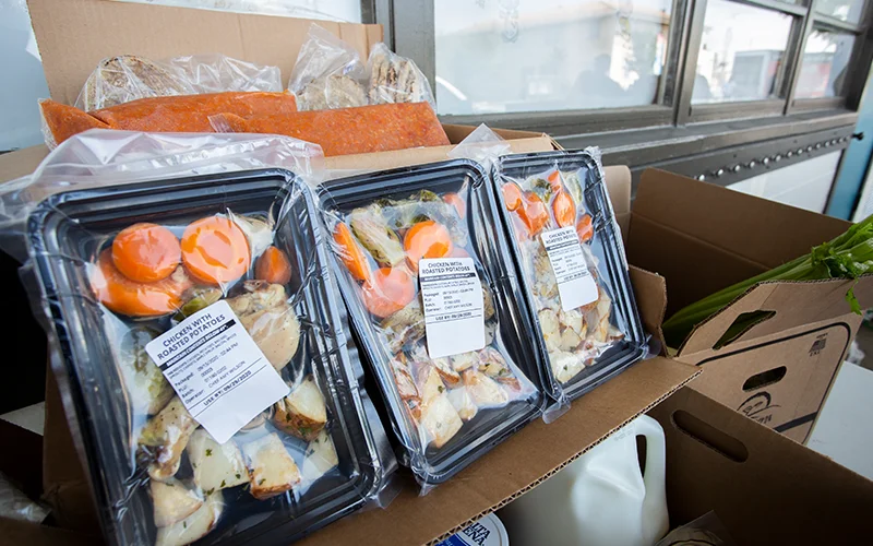 vacuum-sealed meals